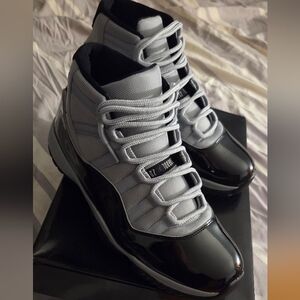 Jordan 11 Black And Grey Concord Mens 10.5 $150.00 Like New Super Crispy!!!